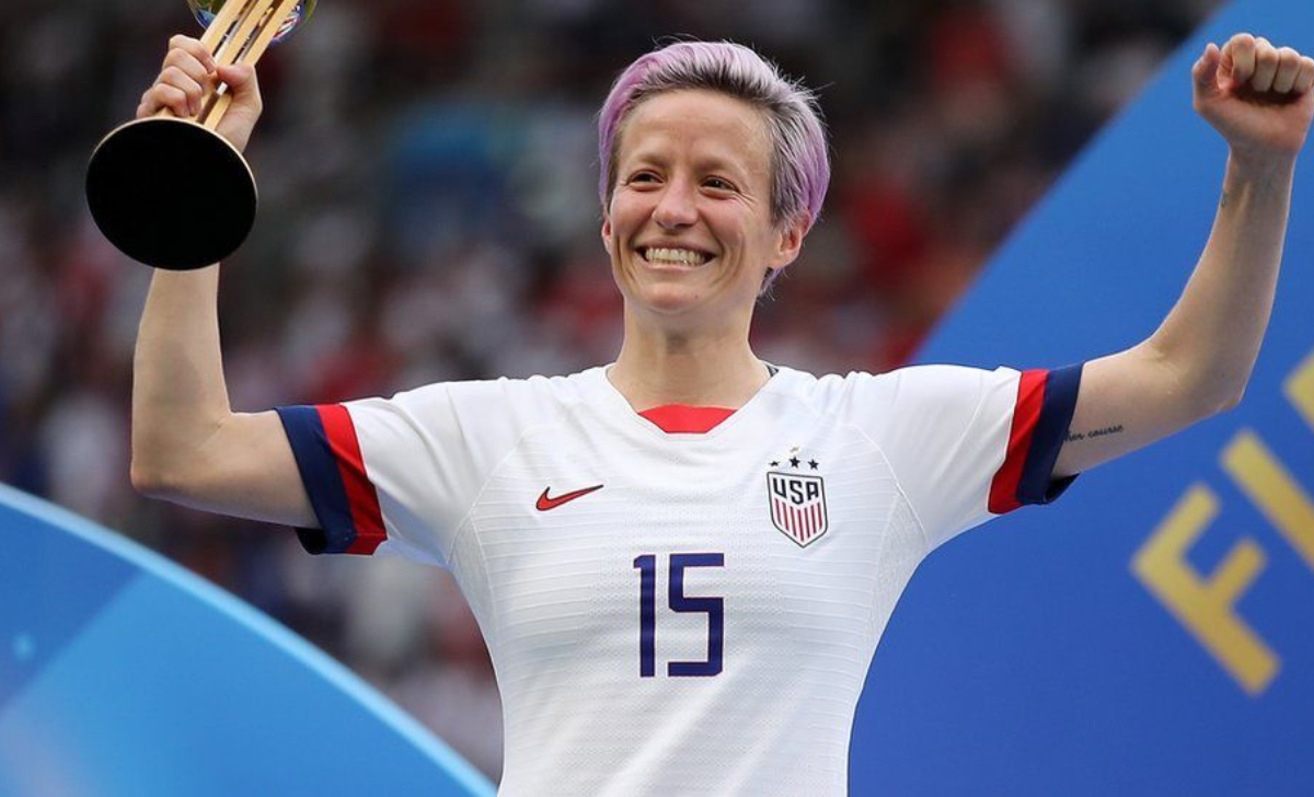 Megan Rapinoe tên khai sinh của cô là Megan Anna Rapinoe